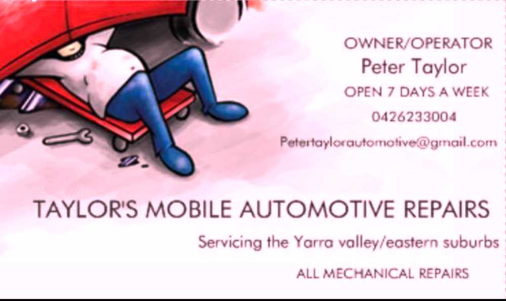 Taylors Service Centre Mobile Mechanic in Coldstream